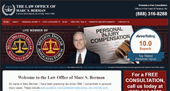 Desktop Screenshot of bermanlawoffice.com